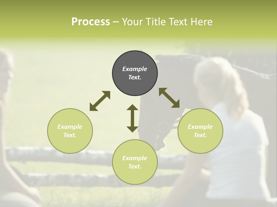 Oddtoedungulate Female Fence PowerPoint Template