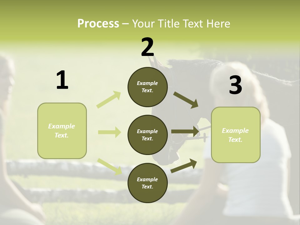 Oddtoedungulate Female Fence PowerPoint Template