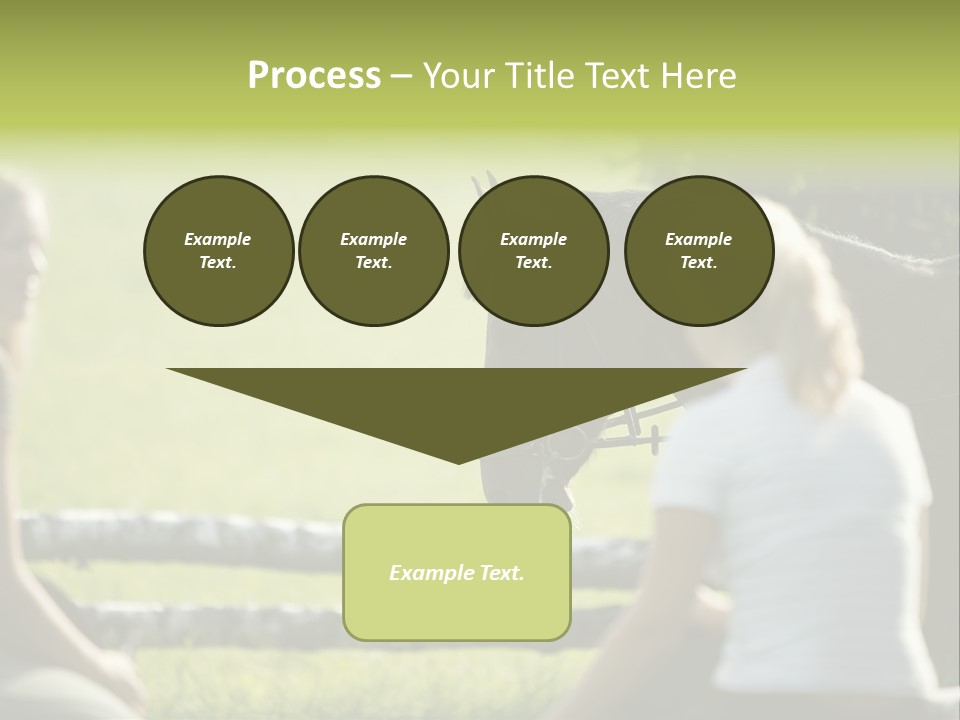 Oddtoedungulate Female Fence PowerPoint Template