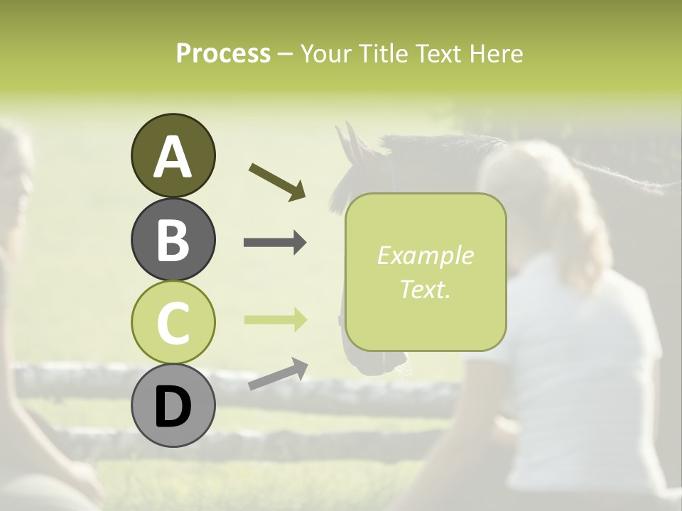 Oddtoedungulate Female Fence PowerPoint Template
