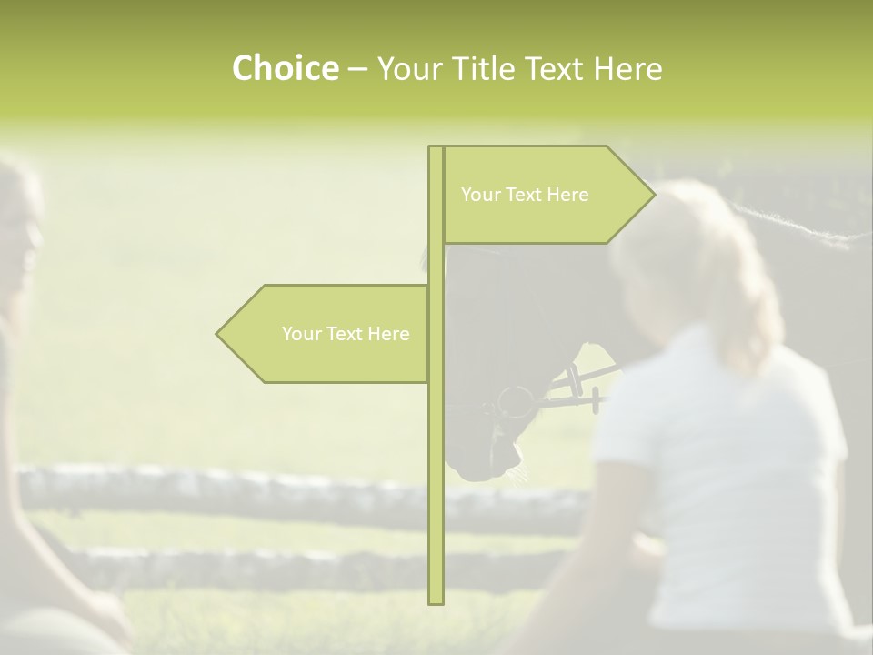 Oddtoedungulate Female Fence PowerPoint Template