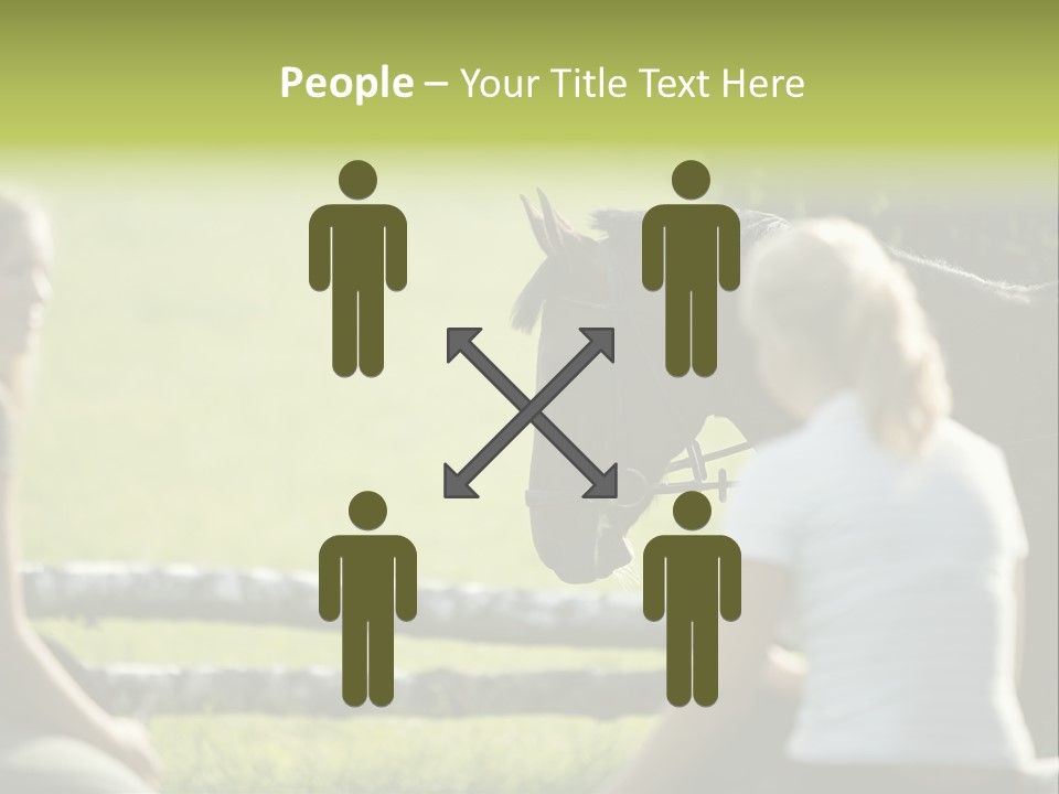 Oddtoedungulate Female Fence PowerPoint Template