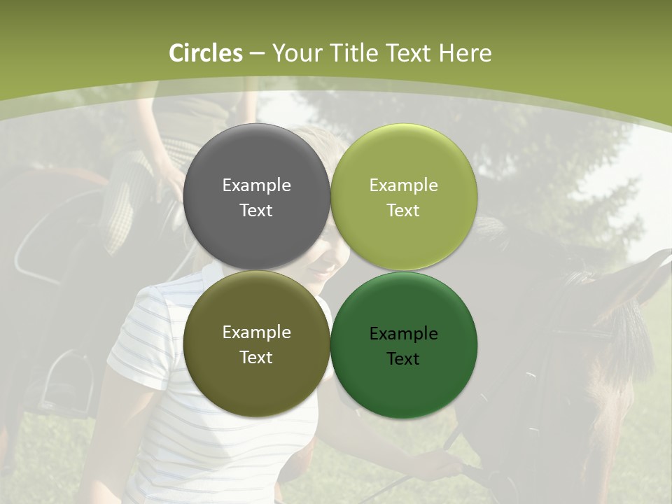 Twopeople Instructor Stockphotos PowerPoint Template