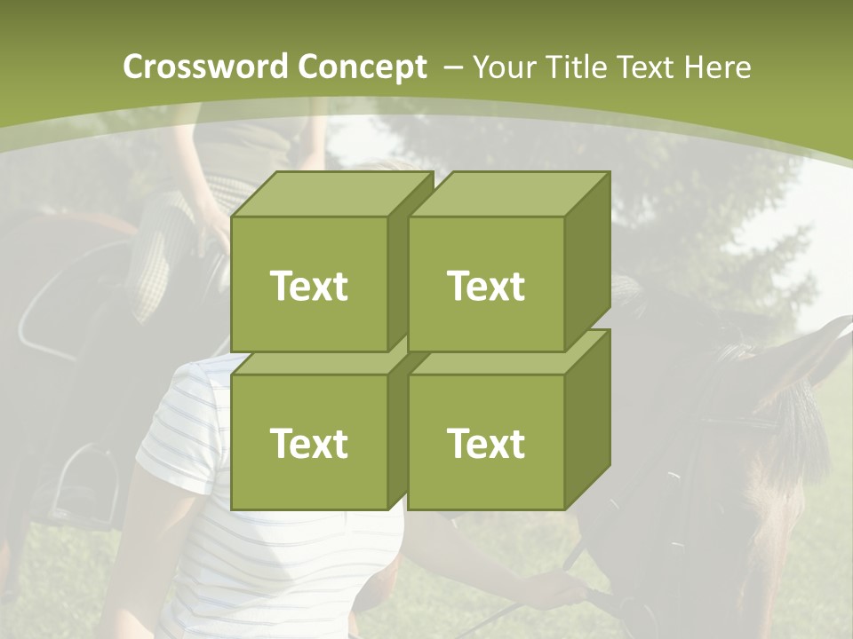 Twopeople Instructor Stockphotos PowerPoint Template