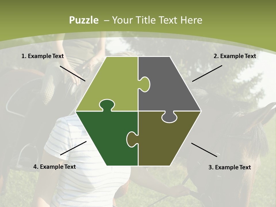 Twopeople Instructor Stockphotos PowerPoint Template