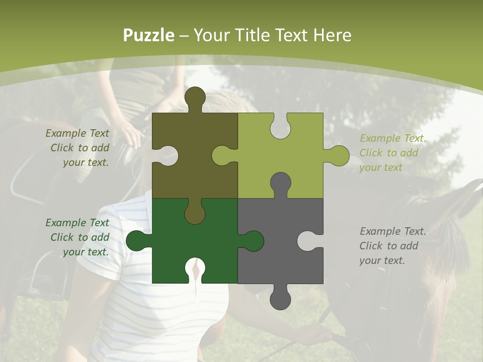 Twopeople Instructor Stockphotos PowerPoint Template