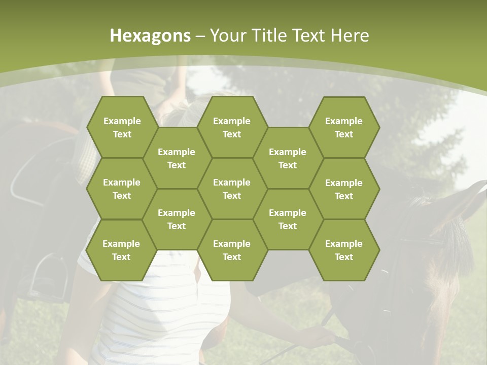 Twopeople Instructor Stockphotos PowerPoint Template