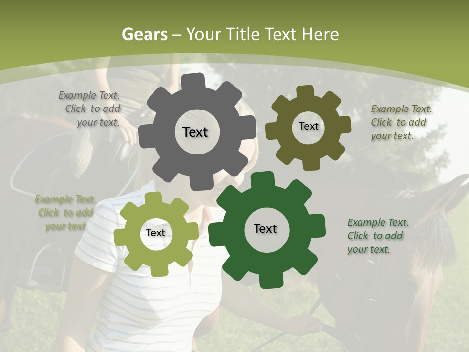 Twopeople Instructor Stockphotos PowerPoint Template