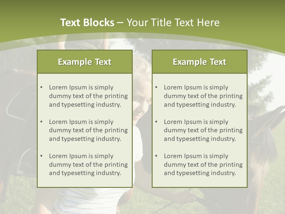 Twopeople Instructor Stockphotos PowerPoint Template