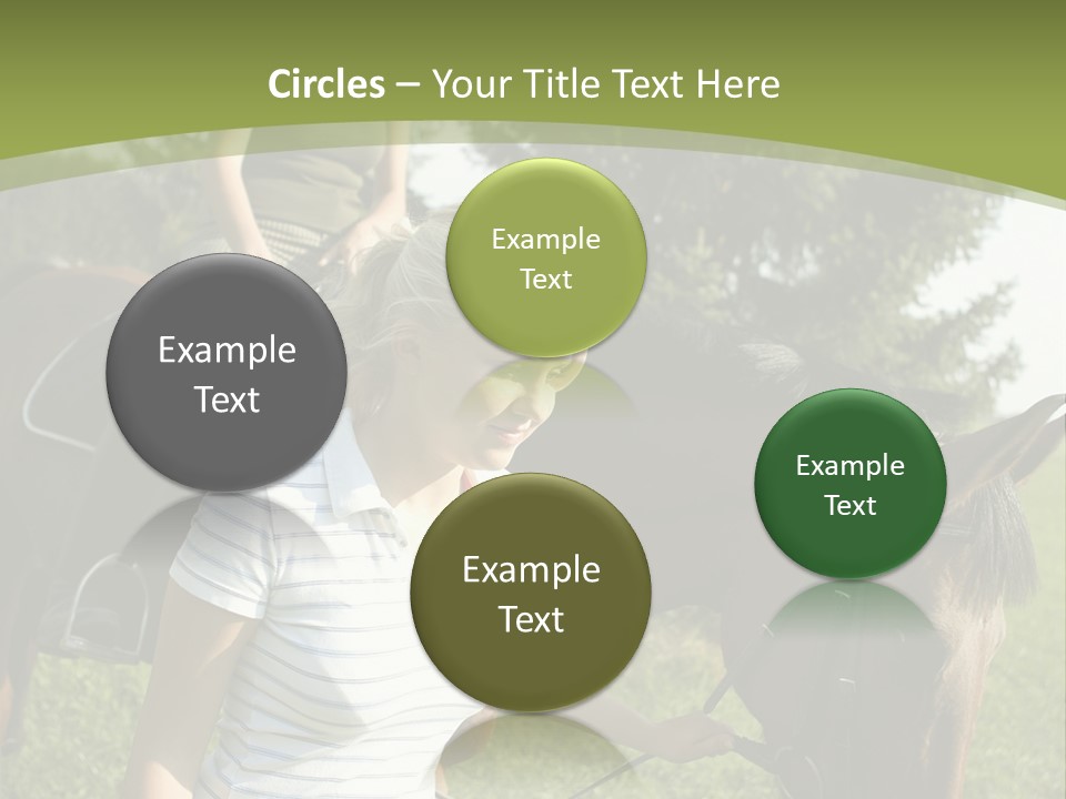 Twopeople Instructor Stockphotos PowerPoint Template