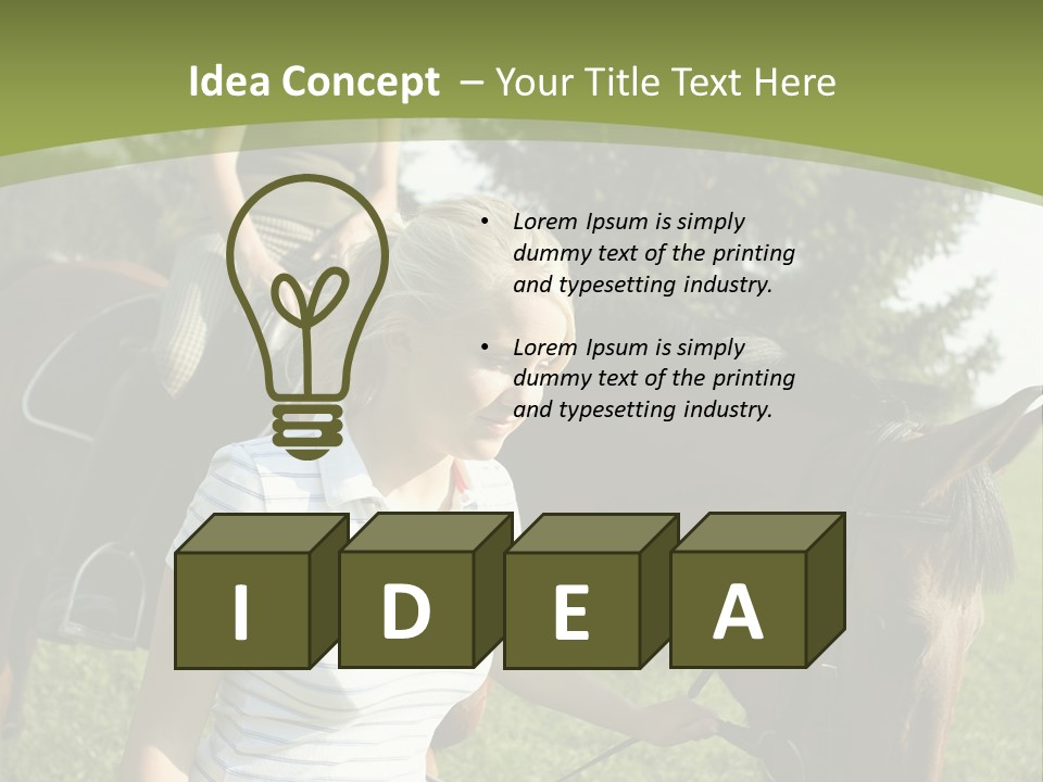 Twopeople Instructor Stockphotos PowerPoint Template