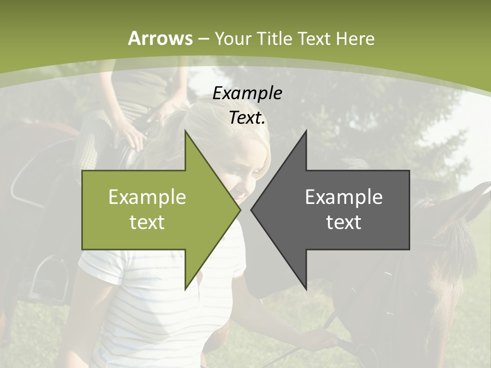 Twopeople Instructor Stockphotos PowerPoint Template