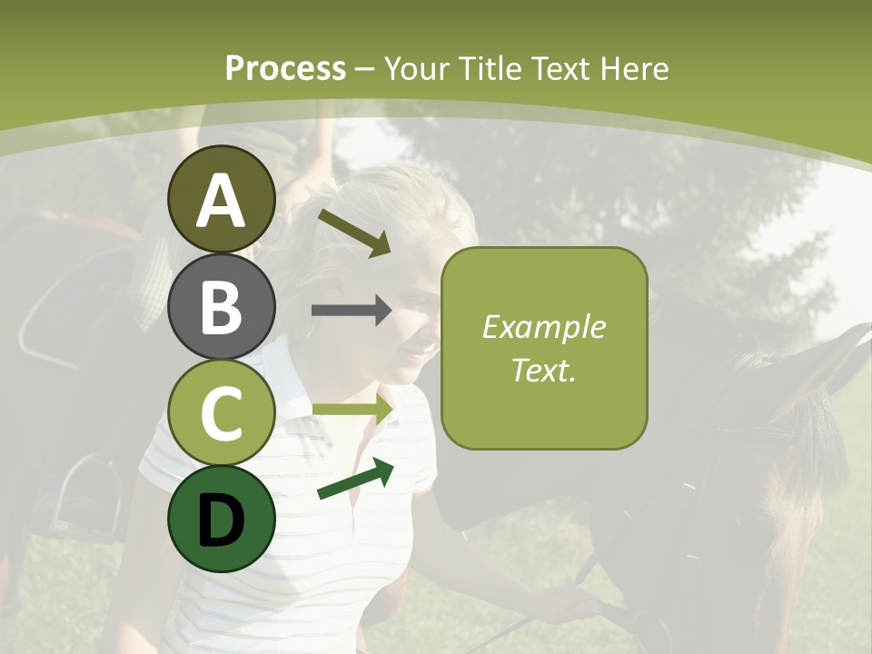 Twopeople Instructor Stockphotos PowerPoint Template