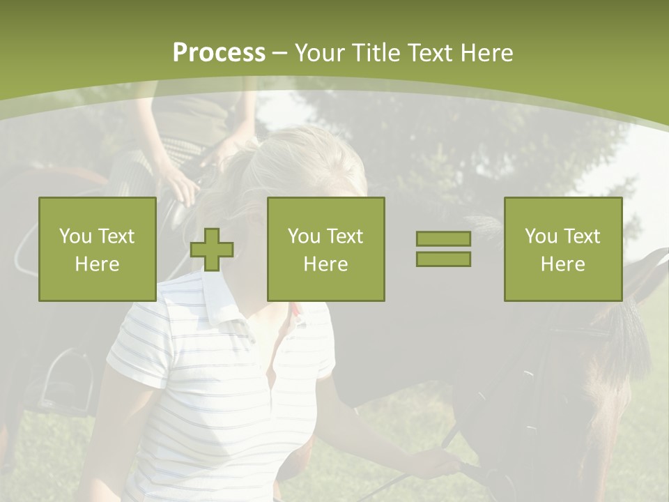 Twopeople Instructor Stockphotos PowerPoint Template