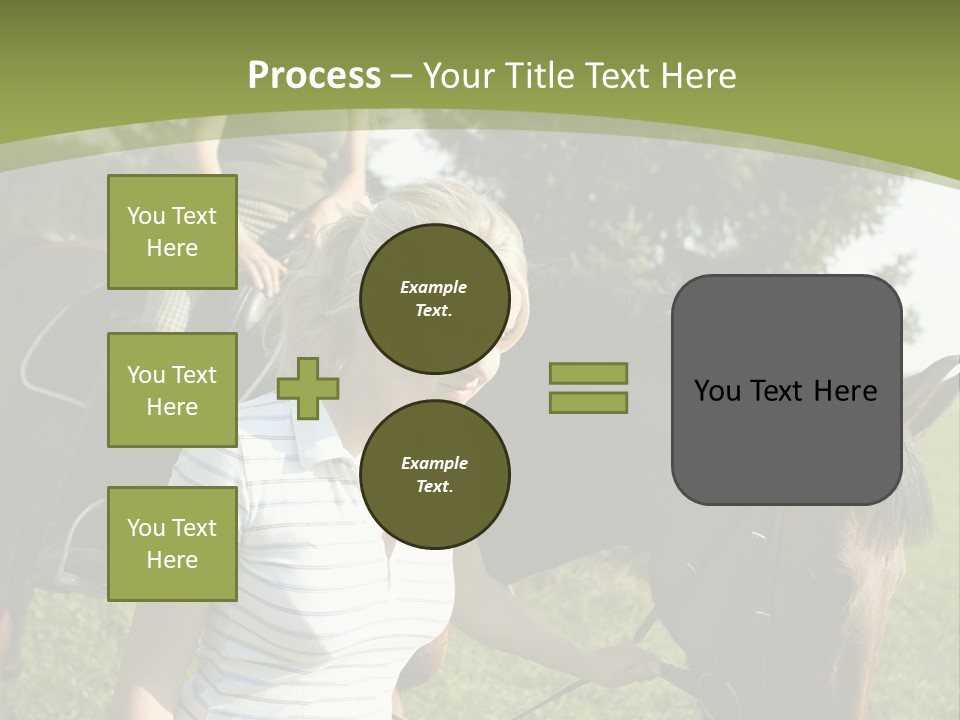 Twopeople Instructor Stockphotos PowerPoint Template