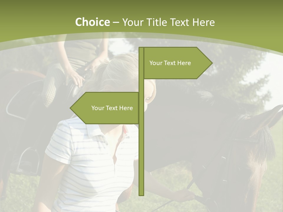 Twopeople Instructor Stockphotos PowerPoint Template