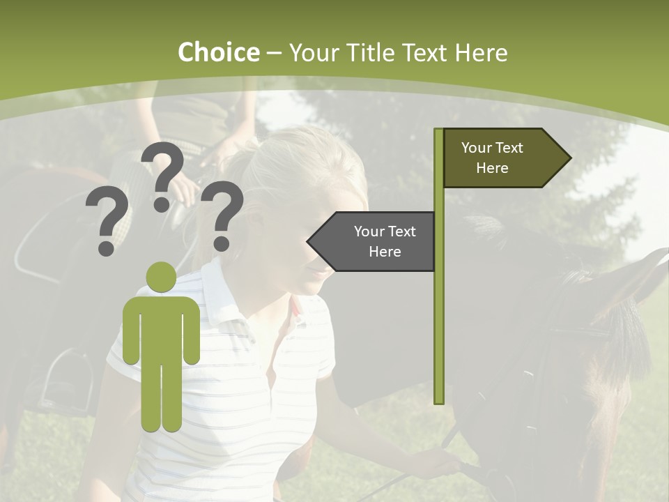 Twopeople Instructor Stockphotos PowerPoint Template