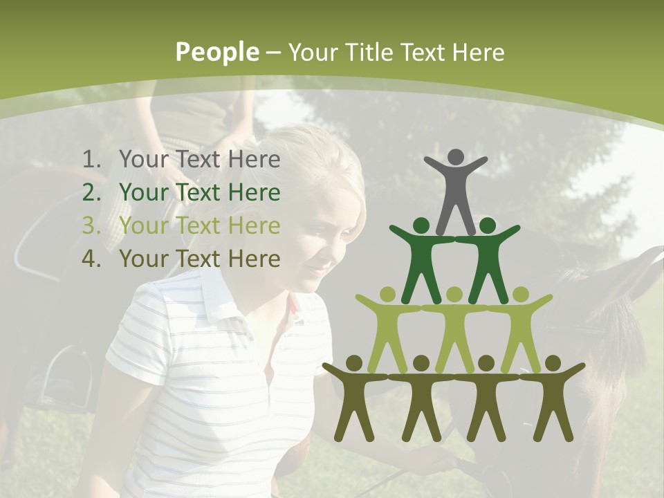 Twopeople Instructor Stockphotos PowerPoint Template