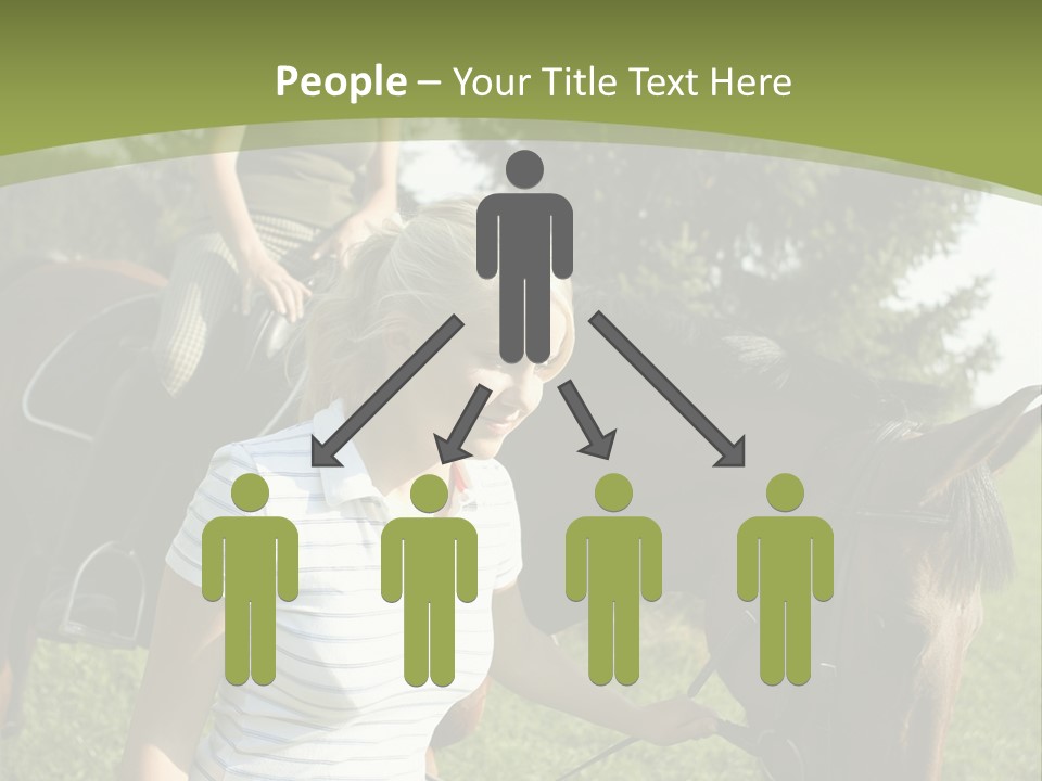 Twopeople Instructor Stockphotos PowerPoint Template