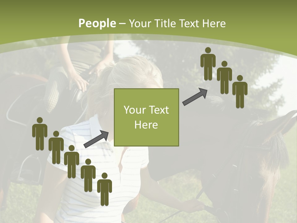 Twopeople Instructor Stockphotos PowerPoint Template