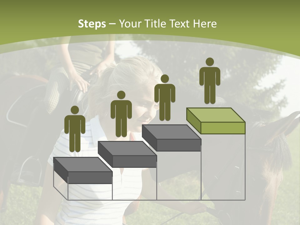 Twopeople Instructor Stockphotos PowerPoint Template