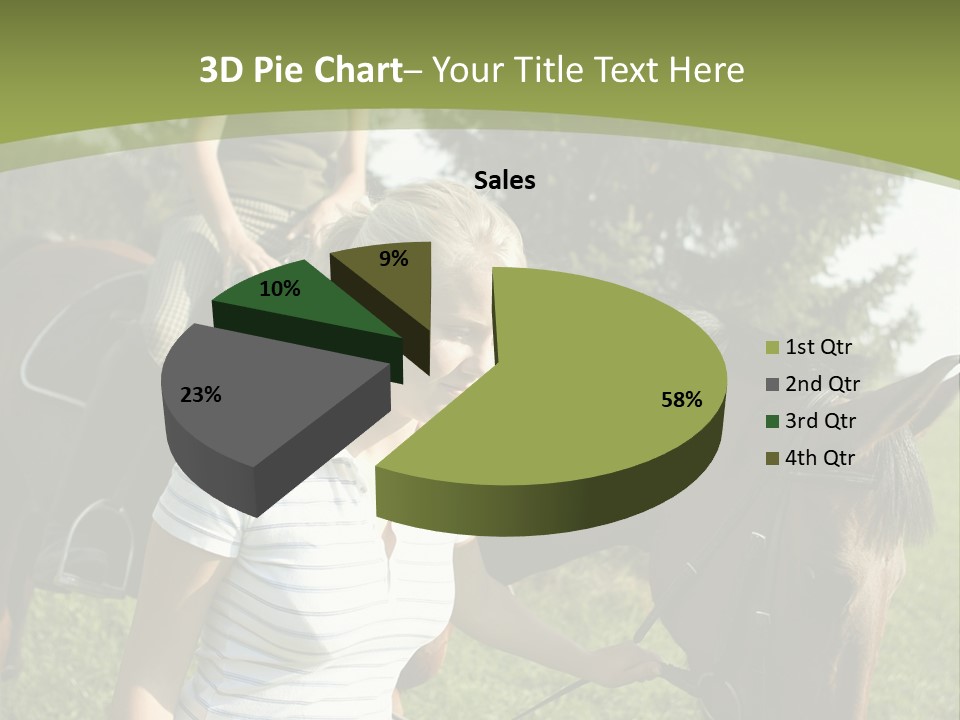 Twopeople Instructor Stockphotos PowerPoint Template
