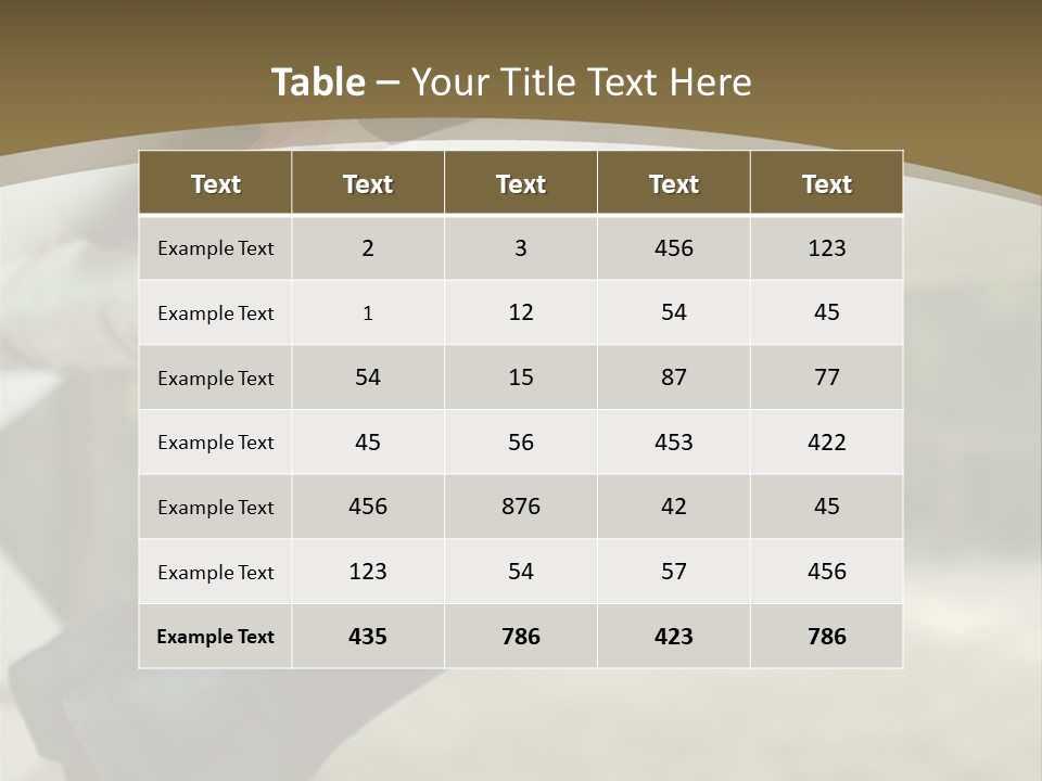 Freetime Posters Rusting PowerPoint Template