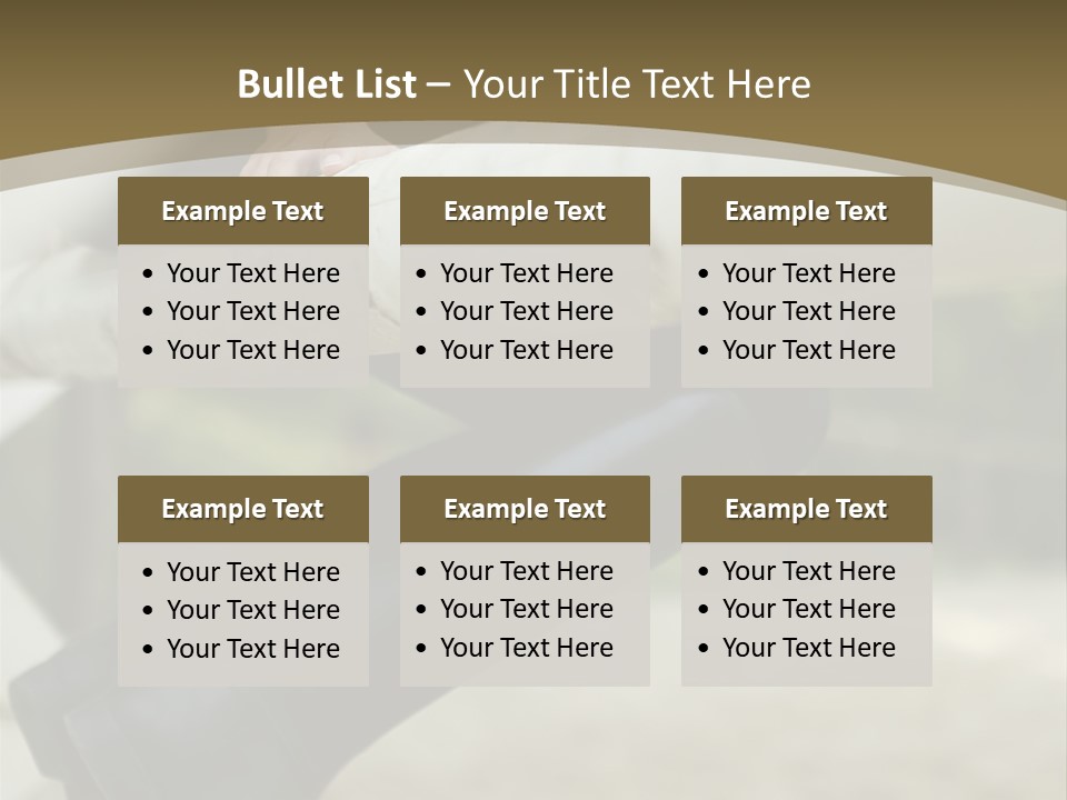 Freetime Posters Rusting PowerPoint Template