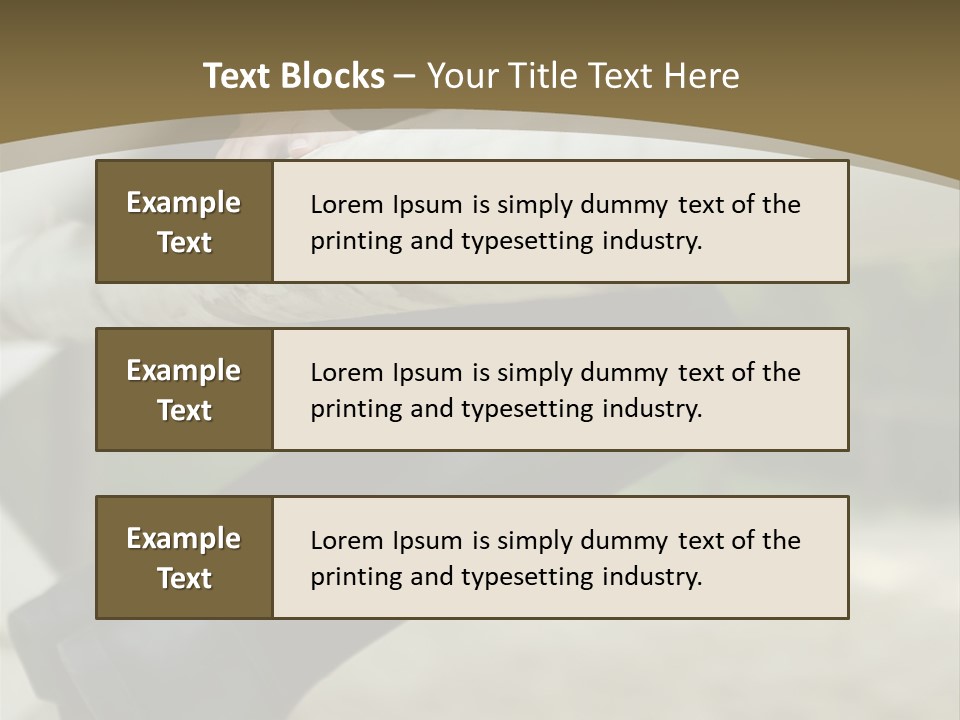 Freetime Posters Rusting PowerPoint Template