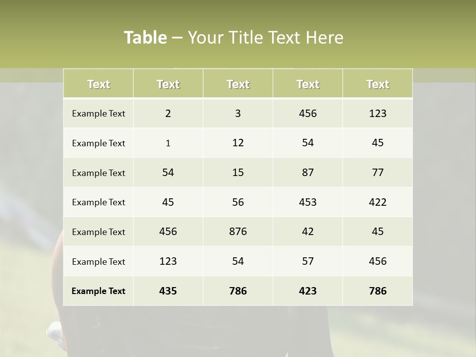 Posters Graphic Season PowerPoint Template