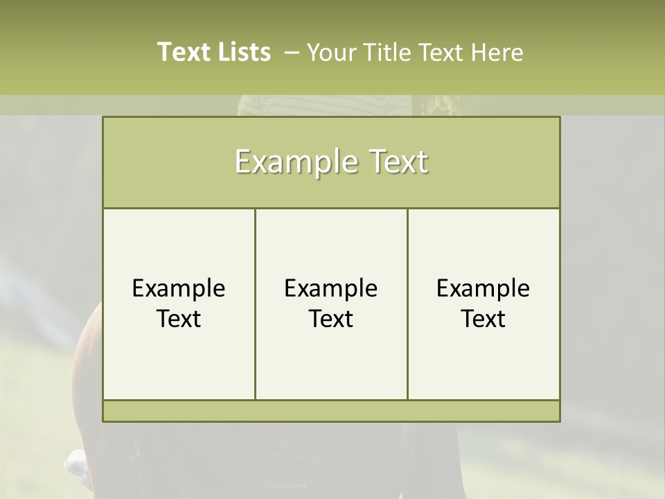 Posters Graphic Season PowerPoint Template
