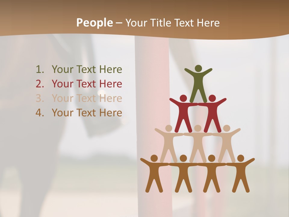 Enjoying Relationships Grown Ups PowerPoint Template