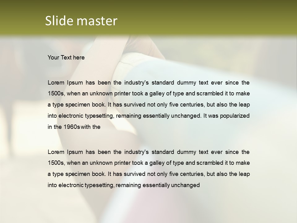 Curves Couples Evenings PowerPoint Template