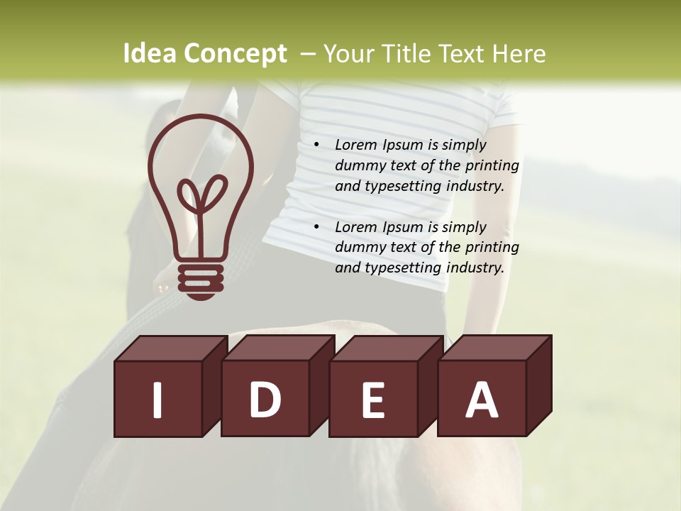 Season Bay Images PowerPoint Template