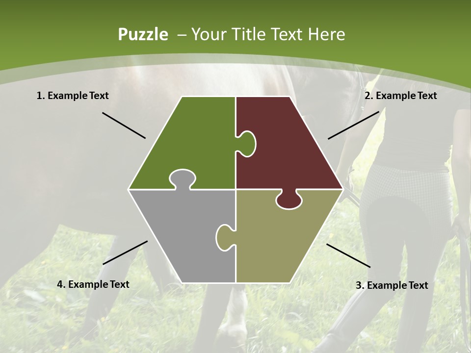 Grass Teenager Stockphotograph PowerPoint Template