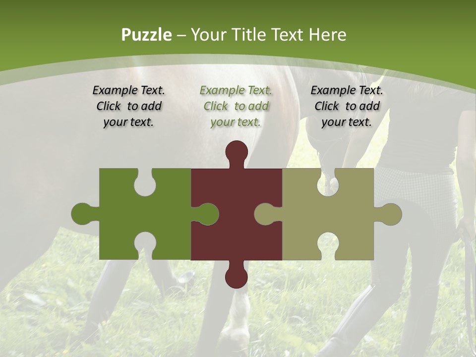 Grass Teenager Stockphotograph PowerPoint Template