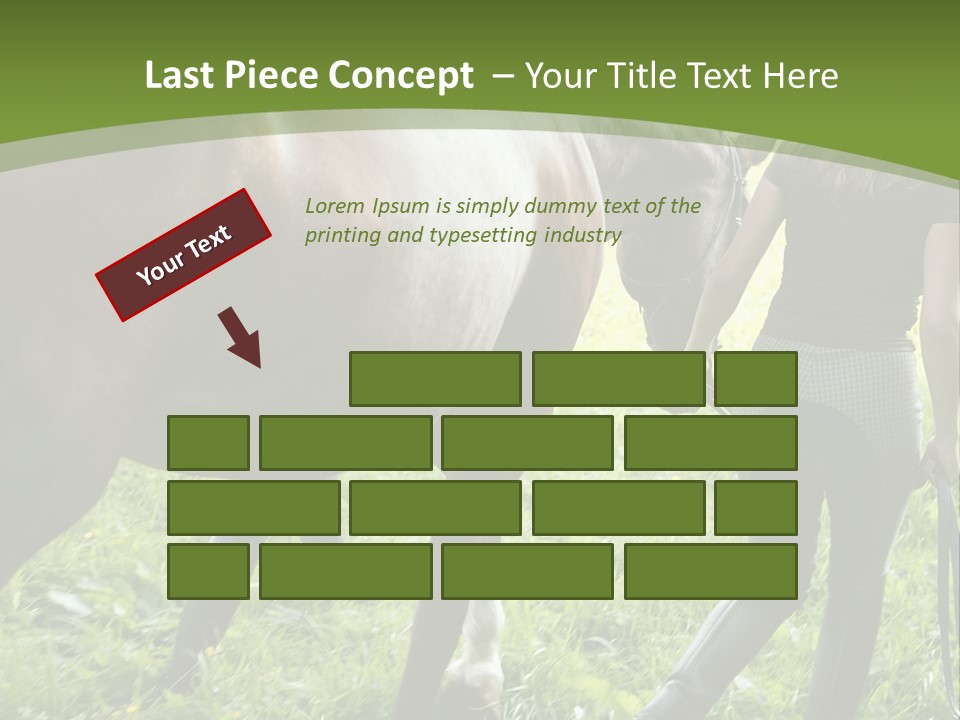 Grass Teenager Stockphotograph PowerPoint Template