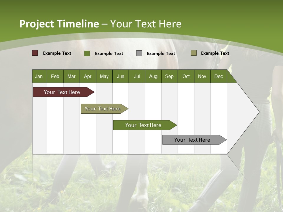 Grass Teenager Stockphotograph PowerPoint Template