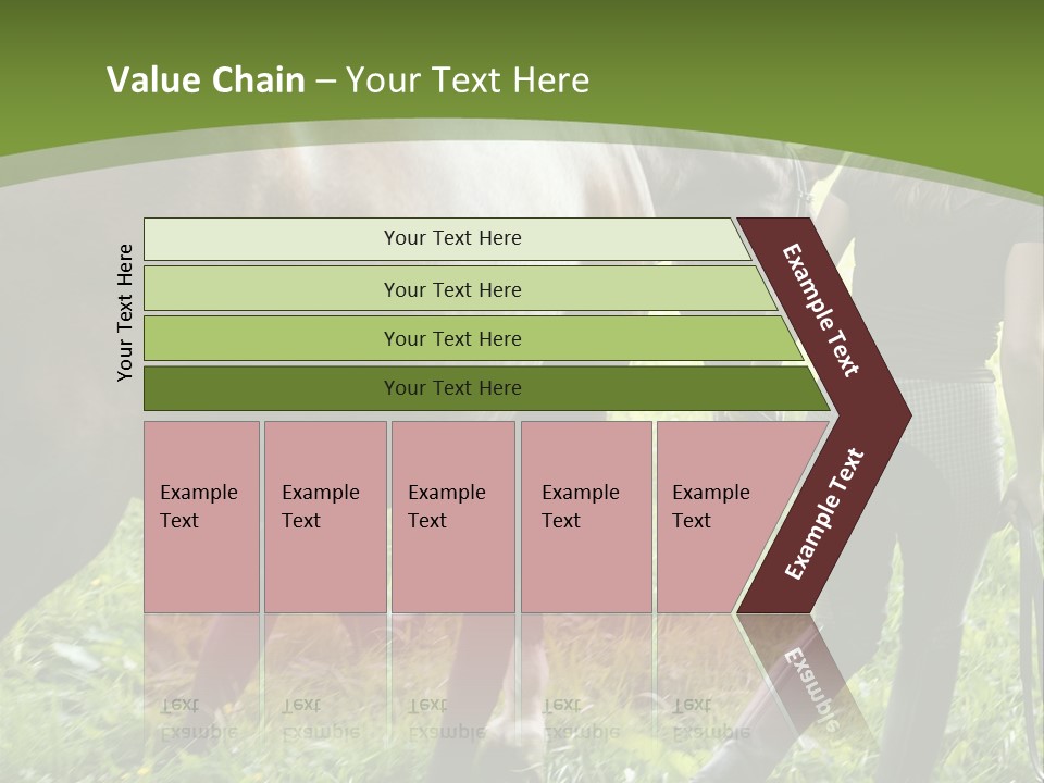 Grass Teenager Stockphotograph PowerPoint Template