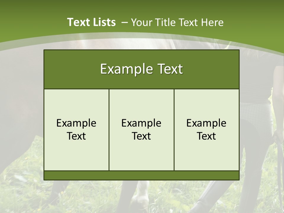 Grass Teenager Stockphotograph PowerPoint Template