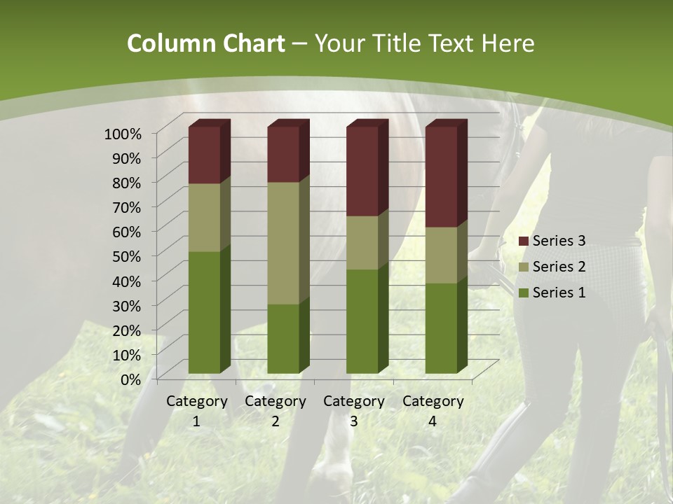 Grass Teenager Stockphotograph PowerPoint Template