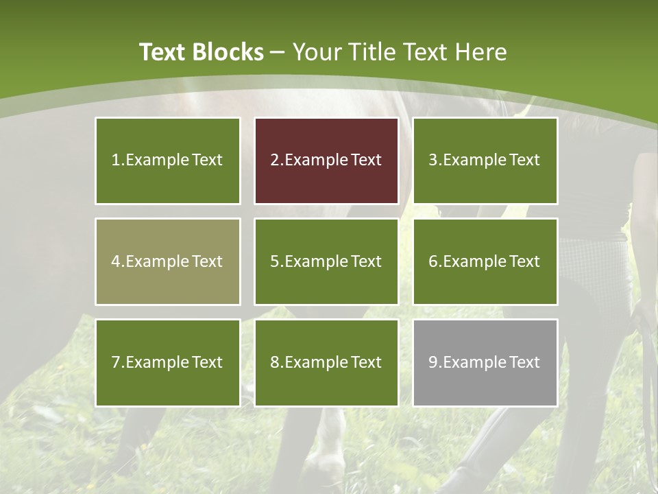 Grass Teenager Stockphotograph PowerPoint Template