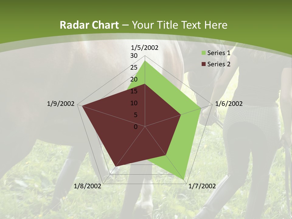 Grass Teenager Stockphotograph PowerPoint Template