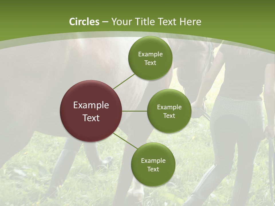 Grass Teenager Stockphotograph PowerPoint Template