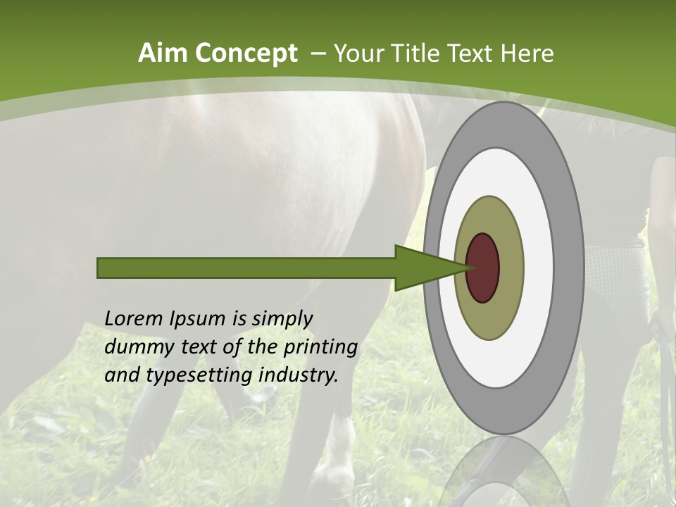 Grass Teenager Stockphotograph PowerPoint Template