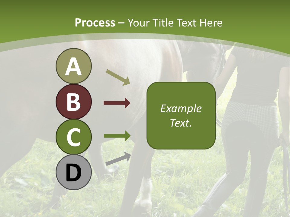 Grass Teenager Stockphotograph PowerPoint Template