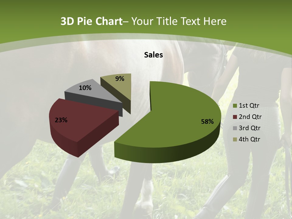 Grass Teenager Stockphotograph PowerPoint Template