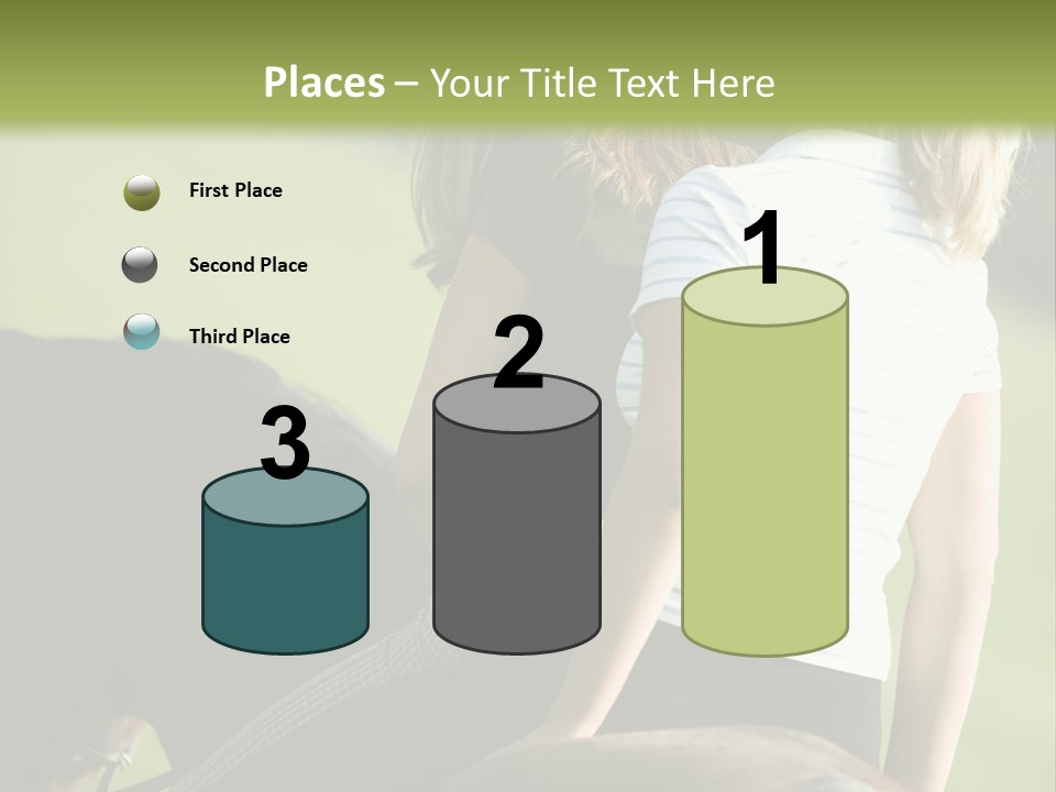 Outdoor Horse Images PowerPoint Template