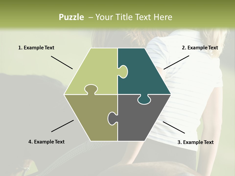 Outdoor Horse Images PowerPoint Template