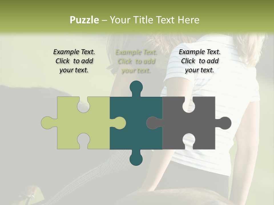 Outdoor Horse Images PowerPoint Template